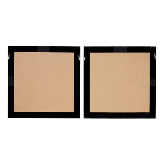 Brown Wood Coastal Style Abstract Wall Art Set